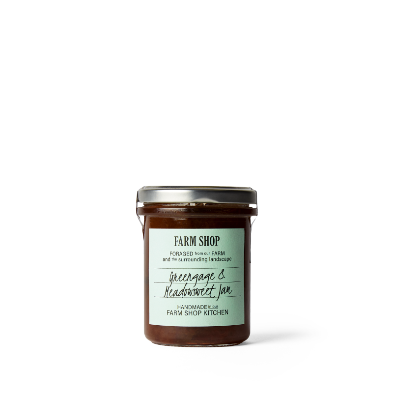 Greengage and Meadowsweet Jam