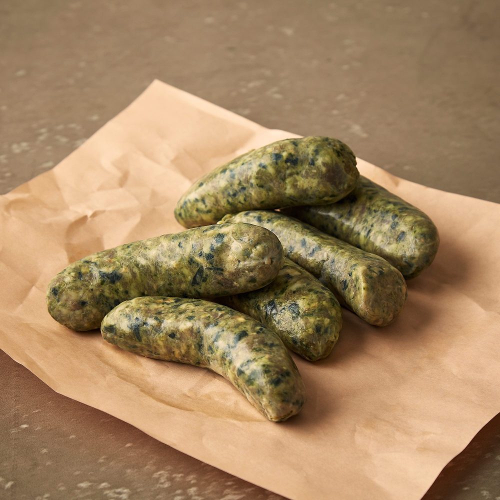 Recipe: Wild Garlic Sausages Spaghetti - Farm Shop