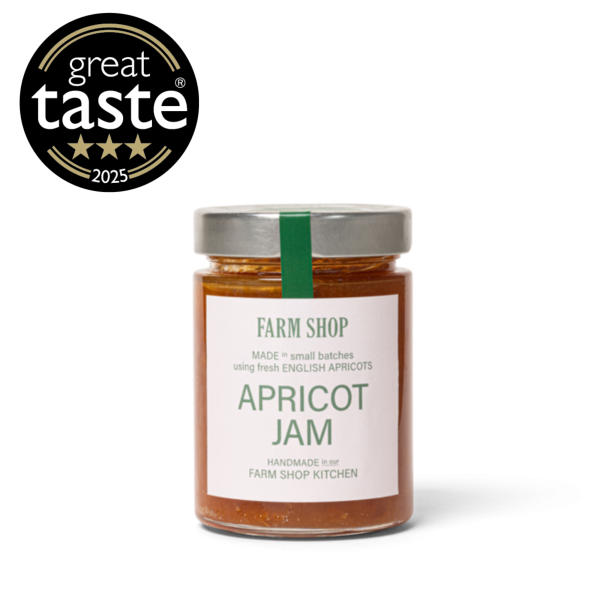 Farm Shop Apricot Jam with Great Taste award