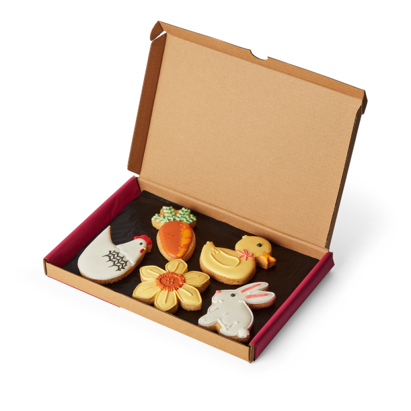 Easter Iced Biscuit Box