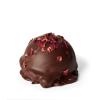 Raspberry Jam Teacake cut in half