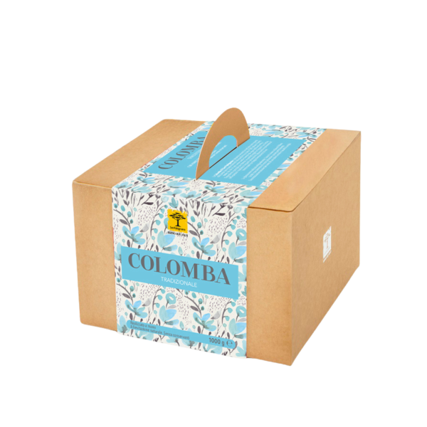 Easter Colomba Cake in packaging