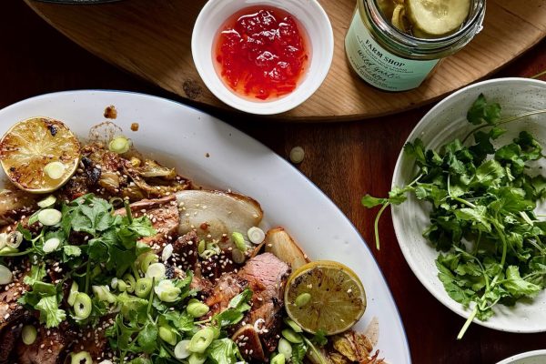 Recipe: Sichuan, honey and ginger butterflied leg of lamb