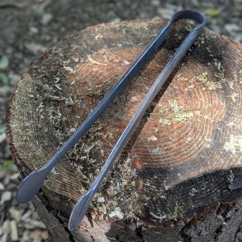 Thorn Wood Forge BBQ Tongs