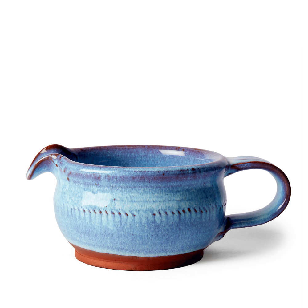 Blue Gravy Jug