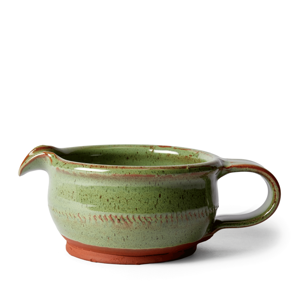 Green Gravy Jug