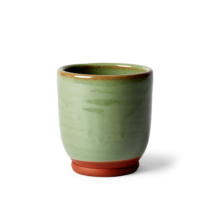 Green Handleless Mug