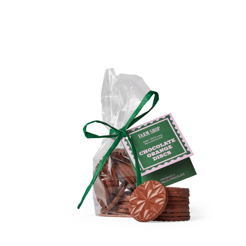 Milk Chocolate Orange Discs