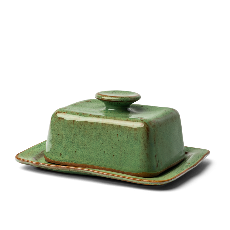 Green Butter Dish