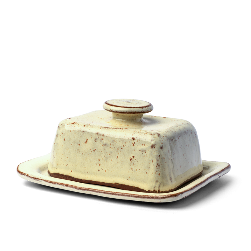 Cream Butter Dish