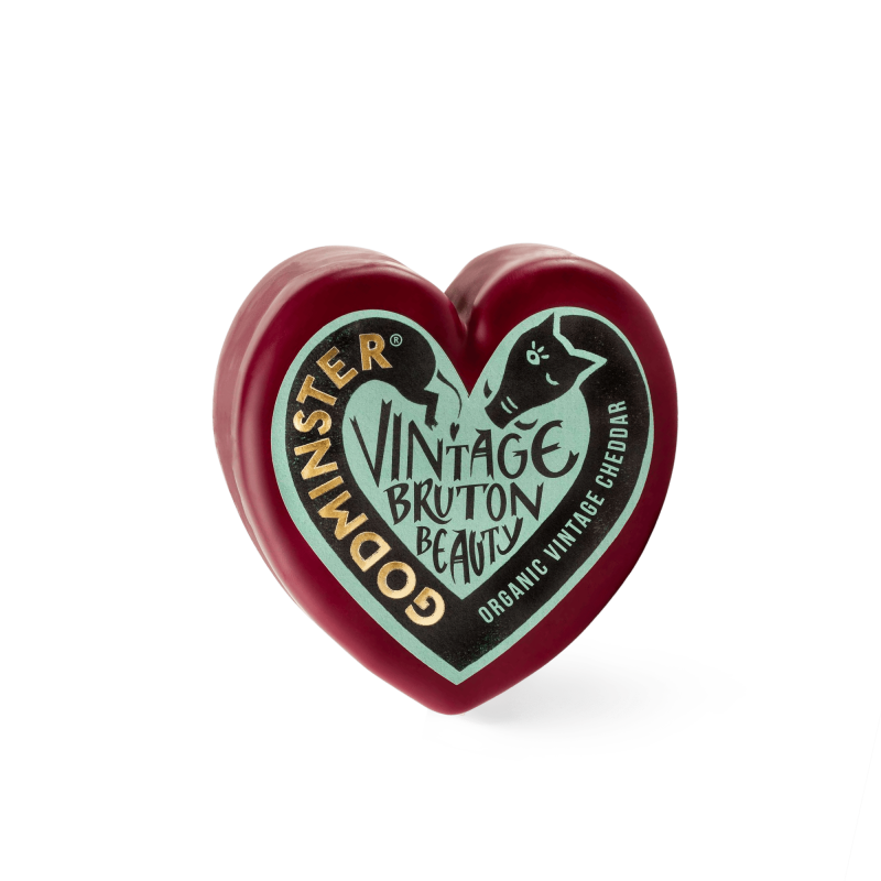 Vintage Bruton Beauty Cheddar Heart