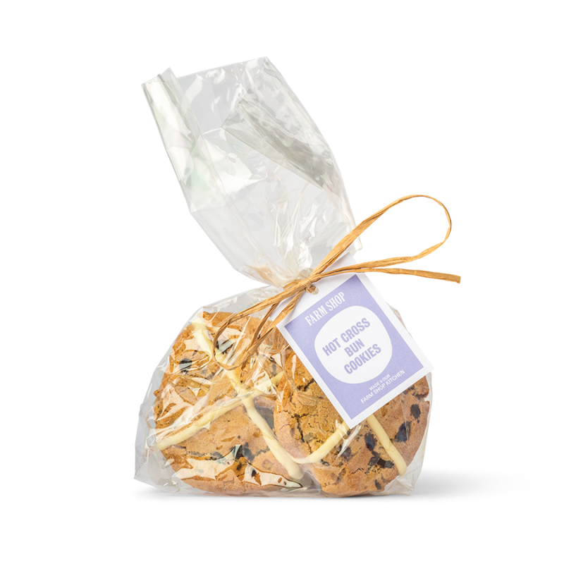 Hot Cross Bun Cookies