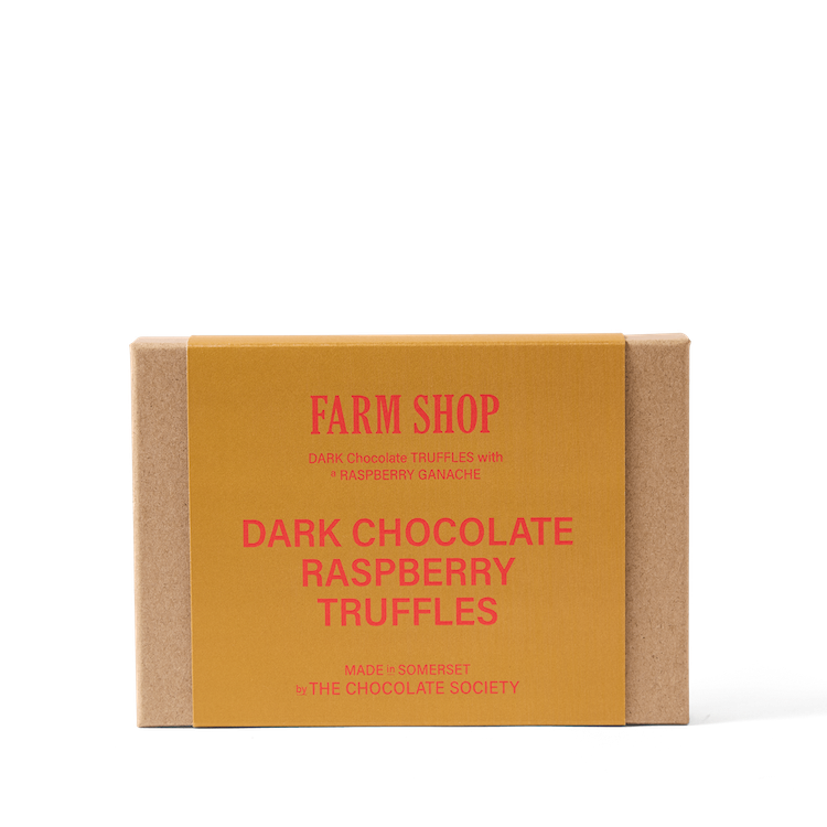 Dark Chocolate Raspberry Truffles